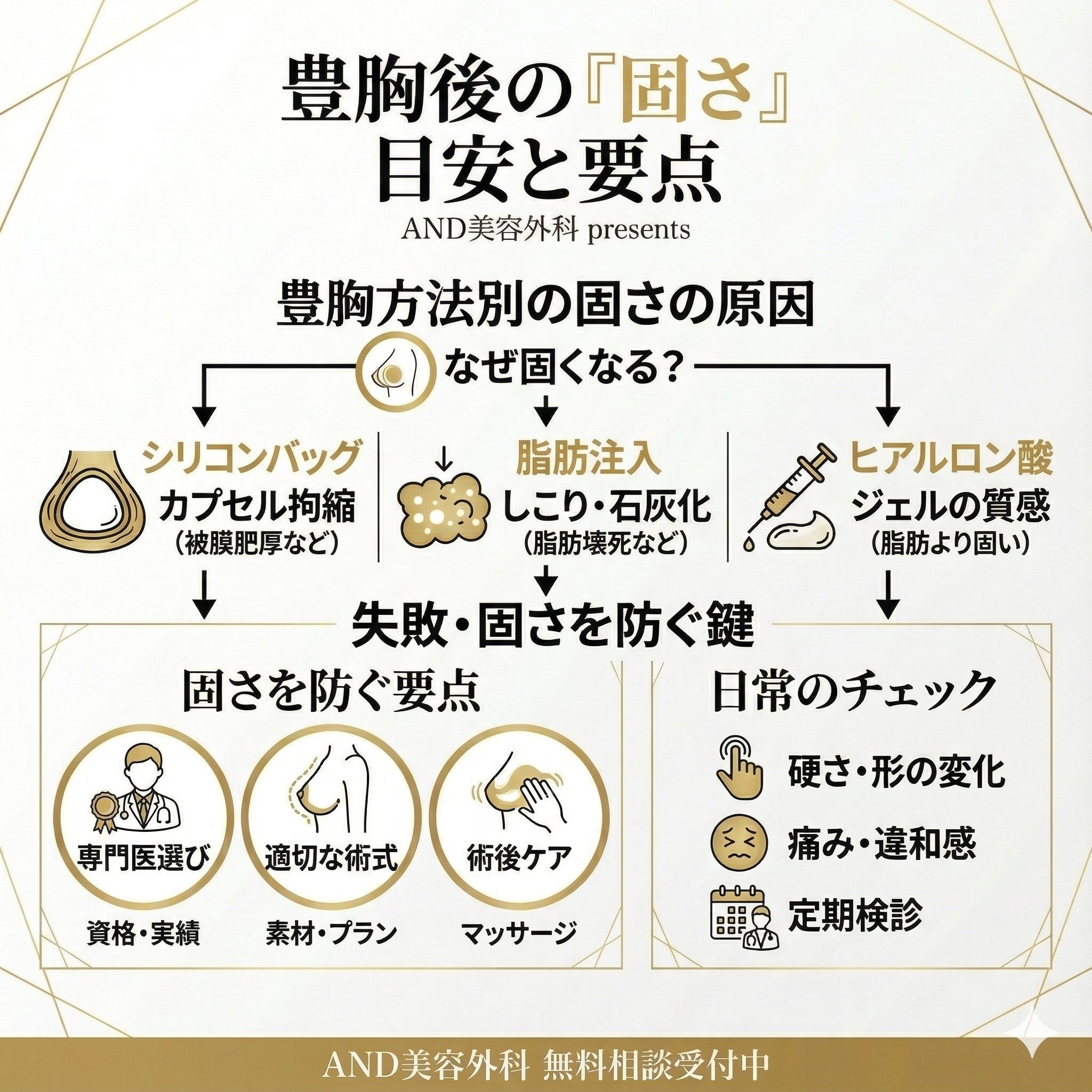 豊胸固いのインフォグラフィック