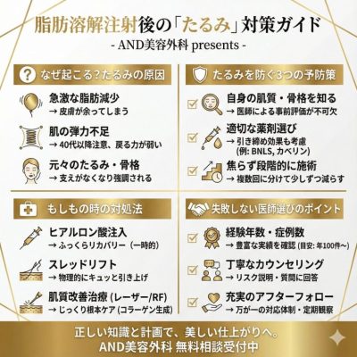 脂肪溶解注射 たるんだ サマリ画像