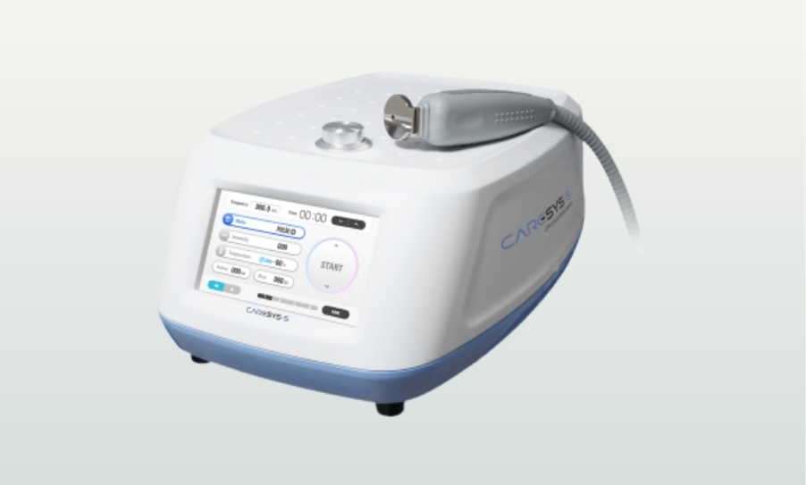 温冷機能を搭載したCaresys-s（ケアシス エス）を使用